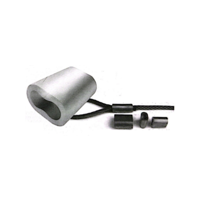 SAFETYLIFT Virole en aluminium de type JIS, conception de sablier intérieur ovale extérieur